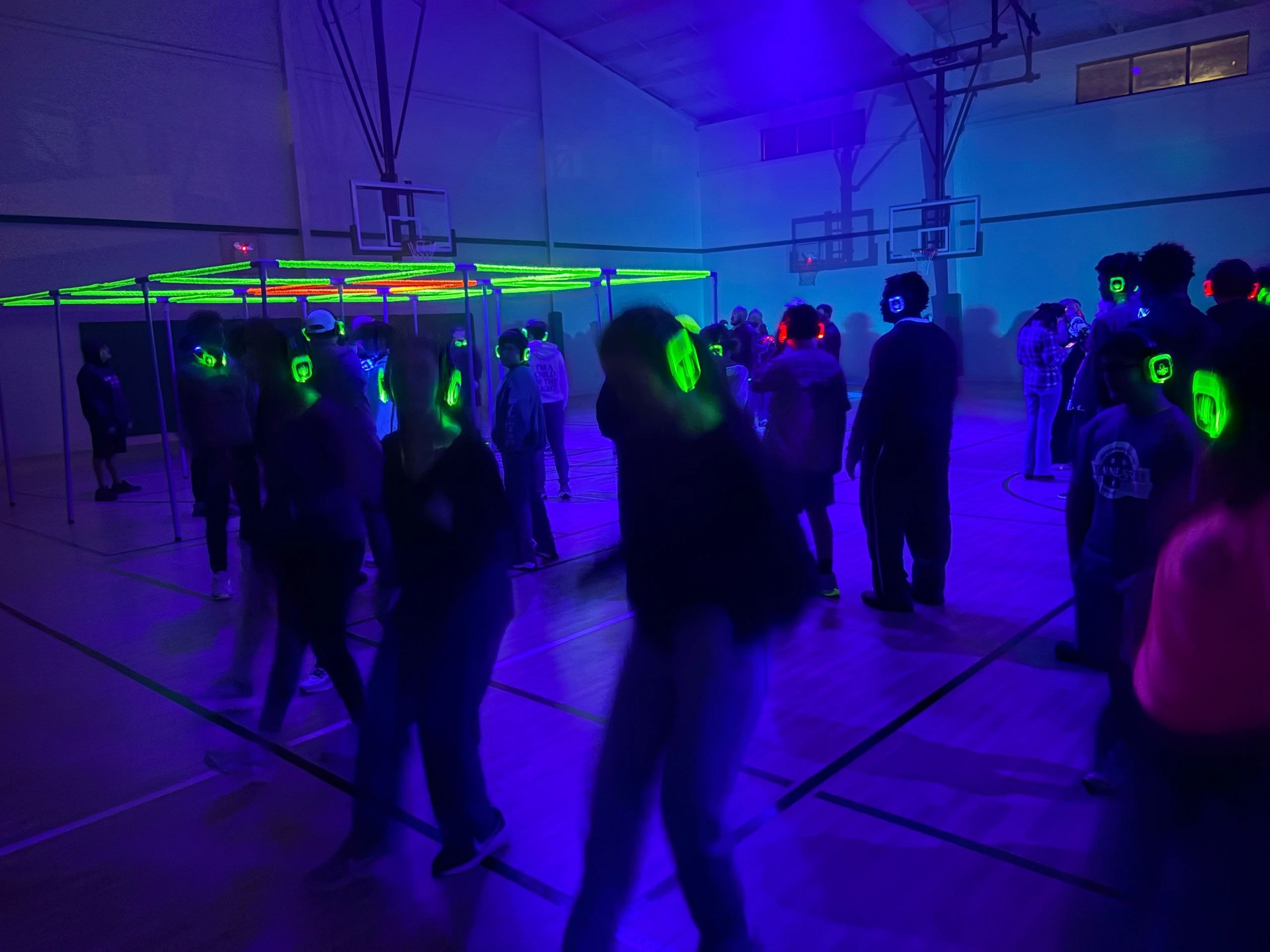 Neon gaming event
